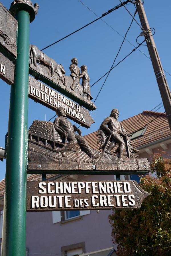 Spacieux Et Confortables Gites A Proximite Randonnees, Lacs, Ski Nature Sondernach Exterior foto